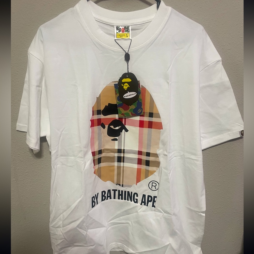 Bathing Ape/Burberry Shirt